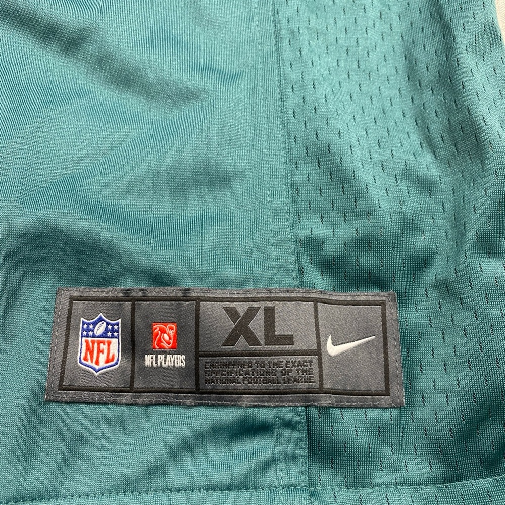 Philadelphia Eagles Green Jersey Man XL Nike NFL - Picture 8 of 14